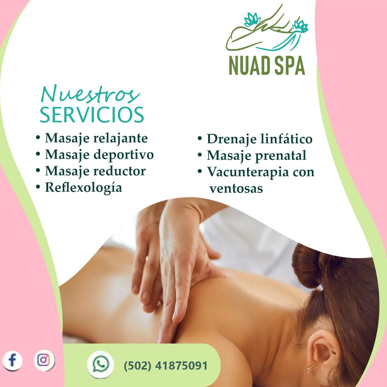 NUAD SPA NUESTROS SERVICIOS