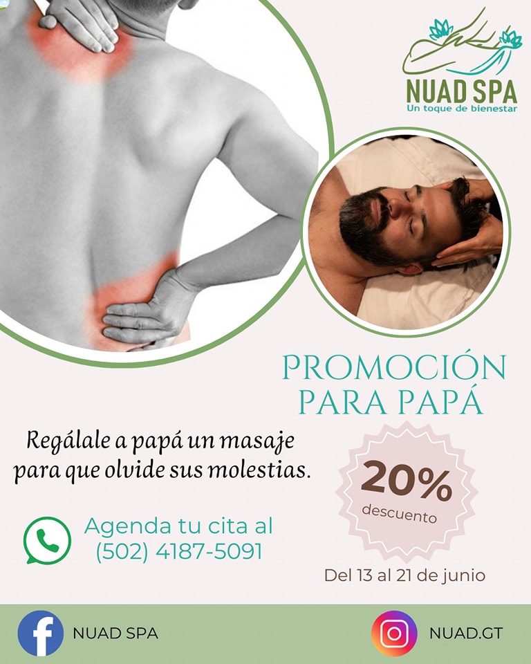 NUAD SPA PROMOCION PAPA